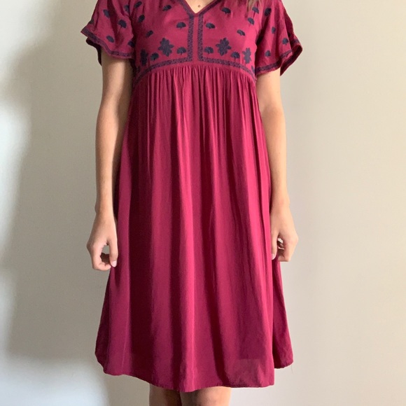 Piper & Scoot Midi Babydoll Dress - Picture 2 of 4